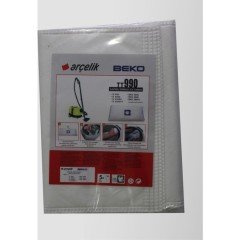 Arçelik 3 in 1 S 980 / TT 990 Sms Toz Torbası 5'li Paket