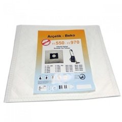 Arçelik MITE - 550 - C 460 / TT 970 Sms Toz Torbası 5'li Paket