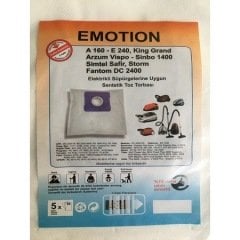 Fakir Emotion Sms Toz Torbası 5'li Paket