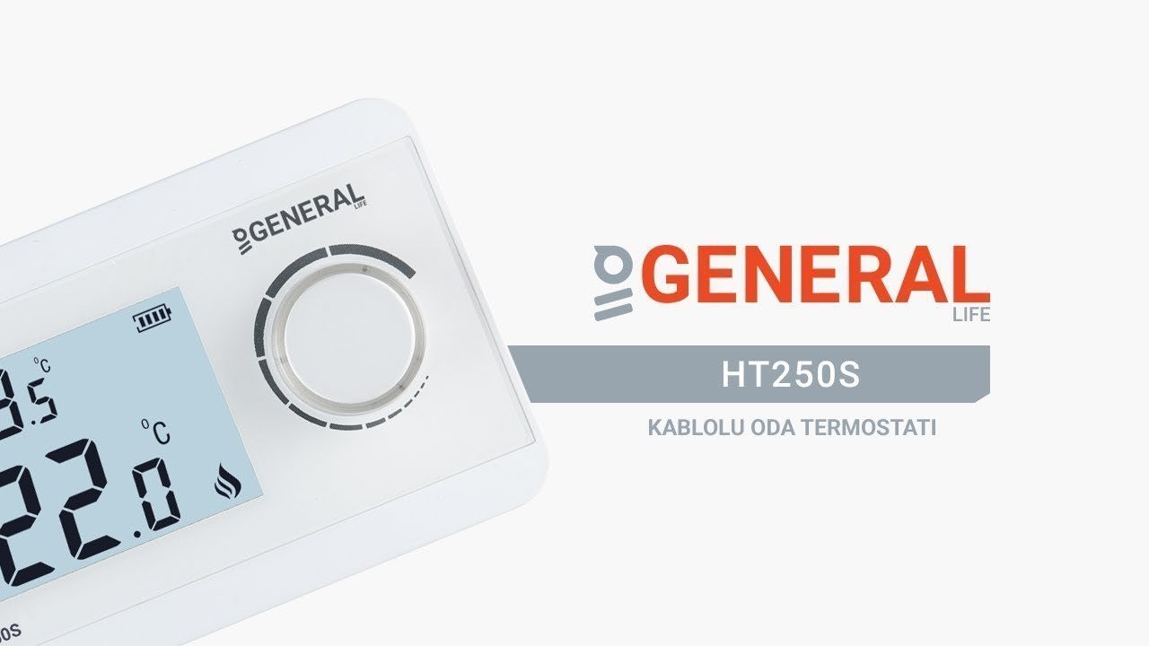 General HT-250 Set Kablosuz Oda Termostatı