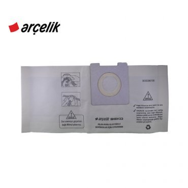 Arçelik TT 930 Kağıt Toz Torbası 5'li Paket