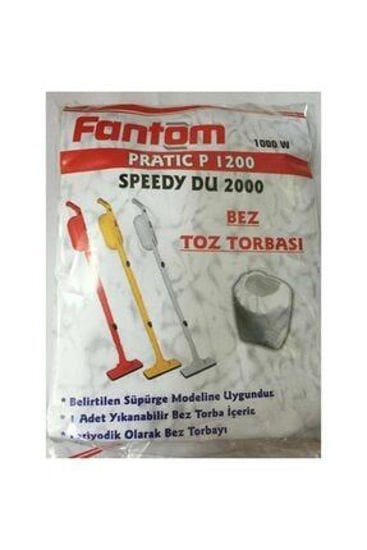 Fantom Pratik P1200 Toz Torbası 2'li (Kalın Yıkanabilir Keçe)