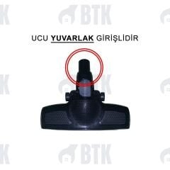 Fantom P1200 Pratik Orijinal Tekerlekli Emici Başlığı - Siyah