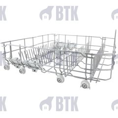 Siemens Bulaşık Makinesi Orijinal Alt Sepet - Gri