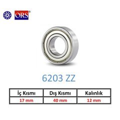 6203 ZZ C3 RULMAN (ORS)
