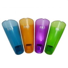 Arnica Merlin Şeffaf Toz Haznesi Orjinal (Yeşil/Turuncu/Mor)