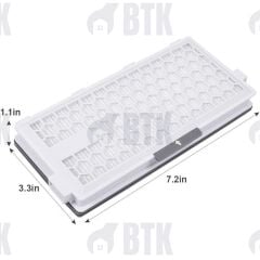 Miele S 4000 - 4999 & C1 - C3 Serisi Uyumlu Hepa Filtre