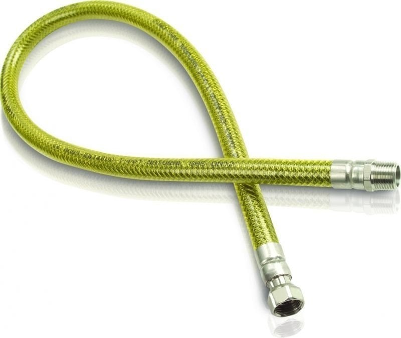 1/2 - 1/2 Doğalgaz Flex Hortum Y.Tip Örgülü (75 Cm)