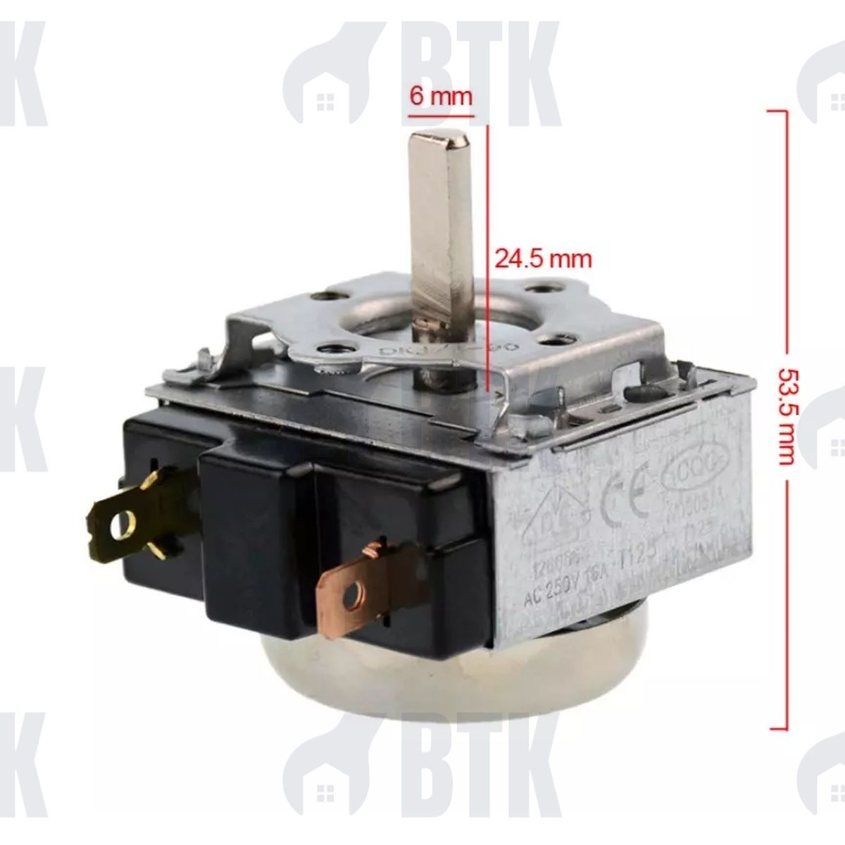 Mini Fırın Zaman Saati (Timer) - 90 dk.