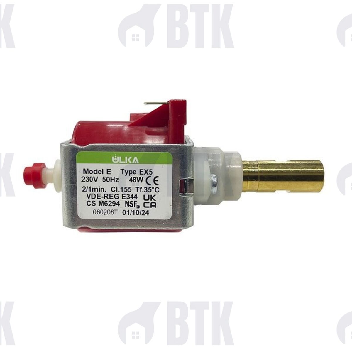 Ulka Su Pompa Motoru 48W Metal Uç EX5