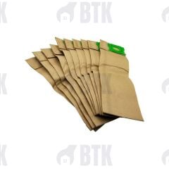 Sebo 370-470-XP30 Cami Süpürgesi Orijinal Kağıt Toz Torbası 10'lu Paket