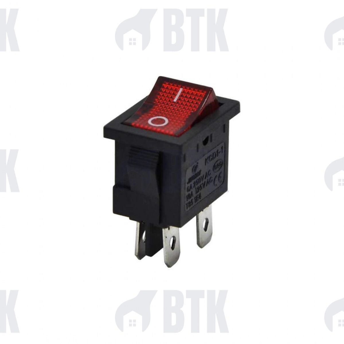 Mini Işıklı Anahtar 4 Bacaklı
