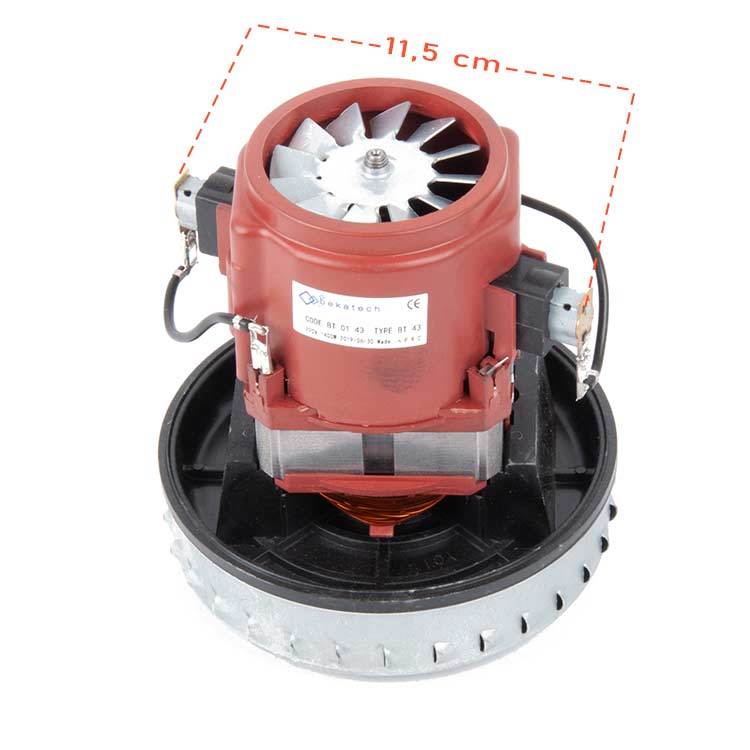 Unico CG-43 Arçelik Süpürge Motoru Bakır Sargı 1700 W