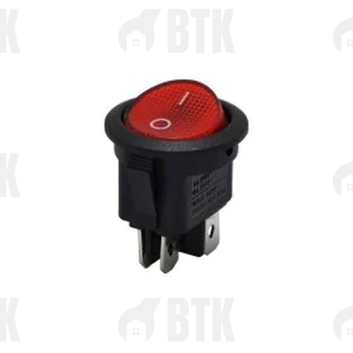 Yuvarlak Işıklı Anahtar 4 Bacaklı