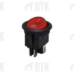 Yuvarlak Işıklı Anahtar 4 Bacaklı