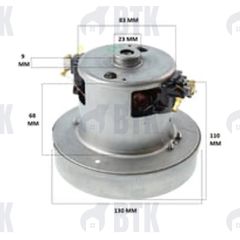 Sarcool SRV33 Arçelik Süpürge Motoru 1900W