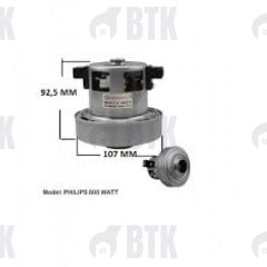 Bekatech BT0129 Philips Süpürge Motoru 800W - 432200699751