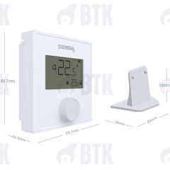 General MITRA HT25 RF Kablosuz Oda Termostatı