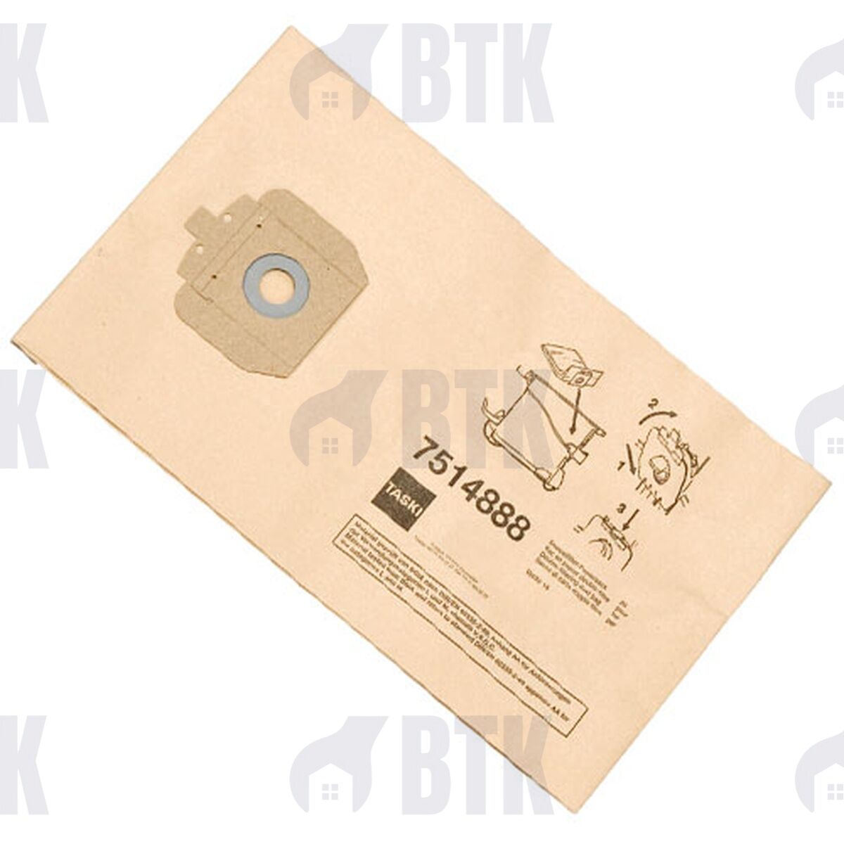 Taski Vento 15 Kağıt Toz Torbası 10'lu Paket - 7514888