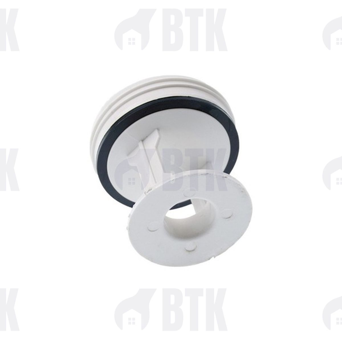 Bosch Çamaşır Makinesi Pompa Filitre Kapağı Beyaz