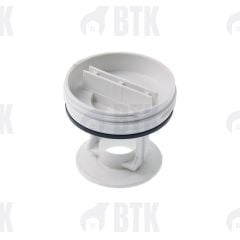 Bosch Çamaşır Makinesi Pompa Filitre Kapağı Beyaz