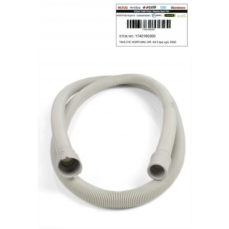 Arçelik / Beko / Altus Bulaşık Tahliye Hortumu Geniş Kafa - 1740160300