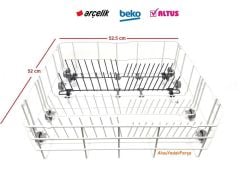 Beko Alt Sepet Gri (Universal)