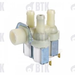 Arçelik Çamaşır Makinesi Su Giriş Ventili Üçlü Metal Braketli Ø8mm-Ø12mm 1678012