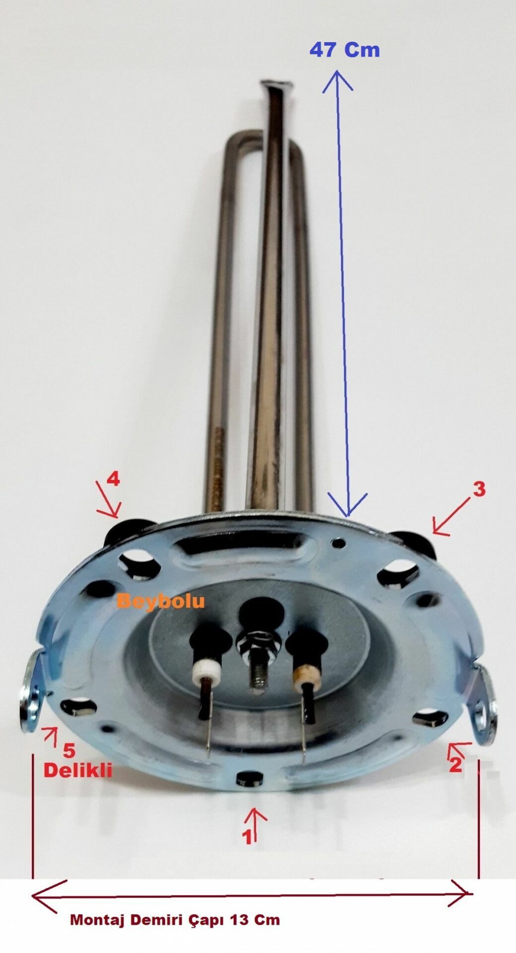 Arçelik / Beko / Altus DT4 Termosifon Rezistansı ve Anot Çubuğu