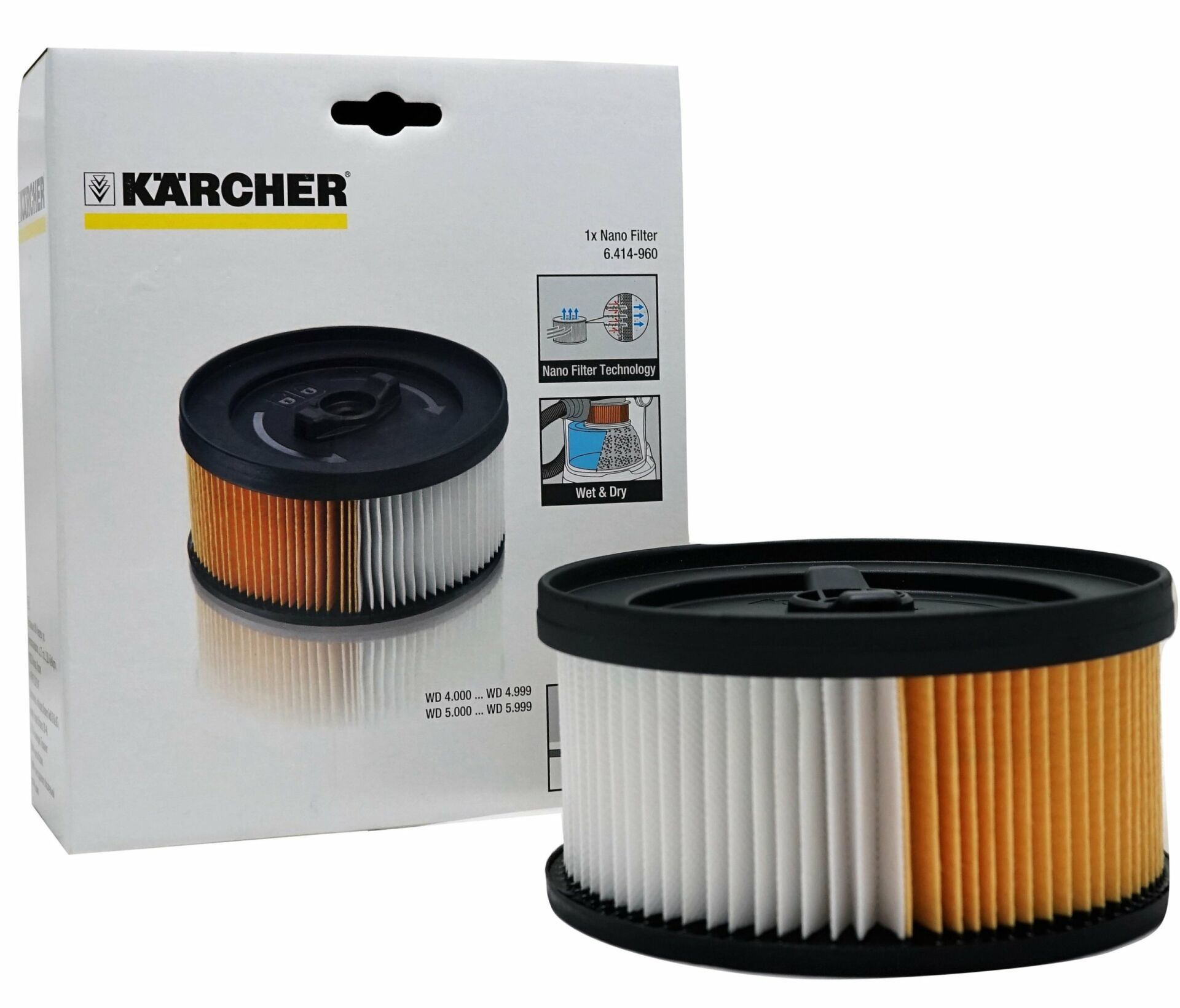 Karcher 6.414-960.0 Nano Silindir Filtresi