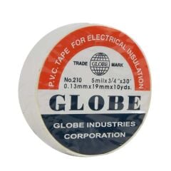 Globe Beyaz İzolebant 10 Adet (Elektrik Bandı)