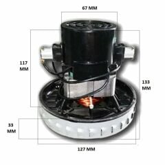 Unico CG-48 Arzum / Arnica / Conti Süpürge Motoru 1500 W