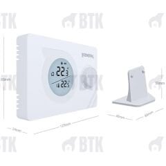 GENERAL MİTRA 220 RF KABLOSUZ ODA TERMOSTATI