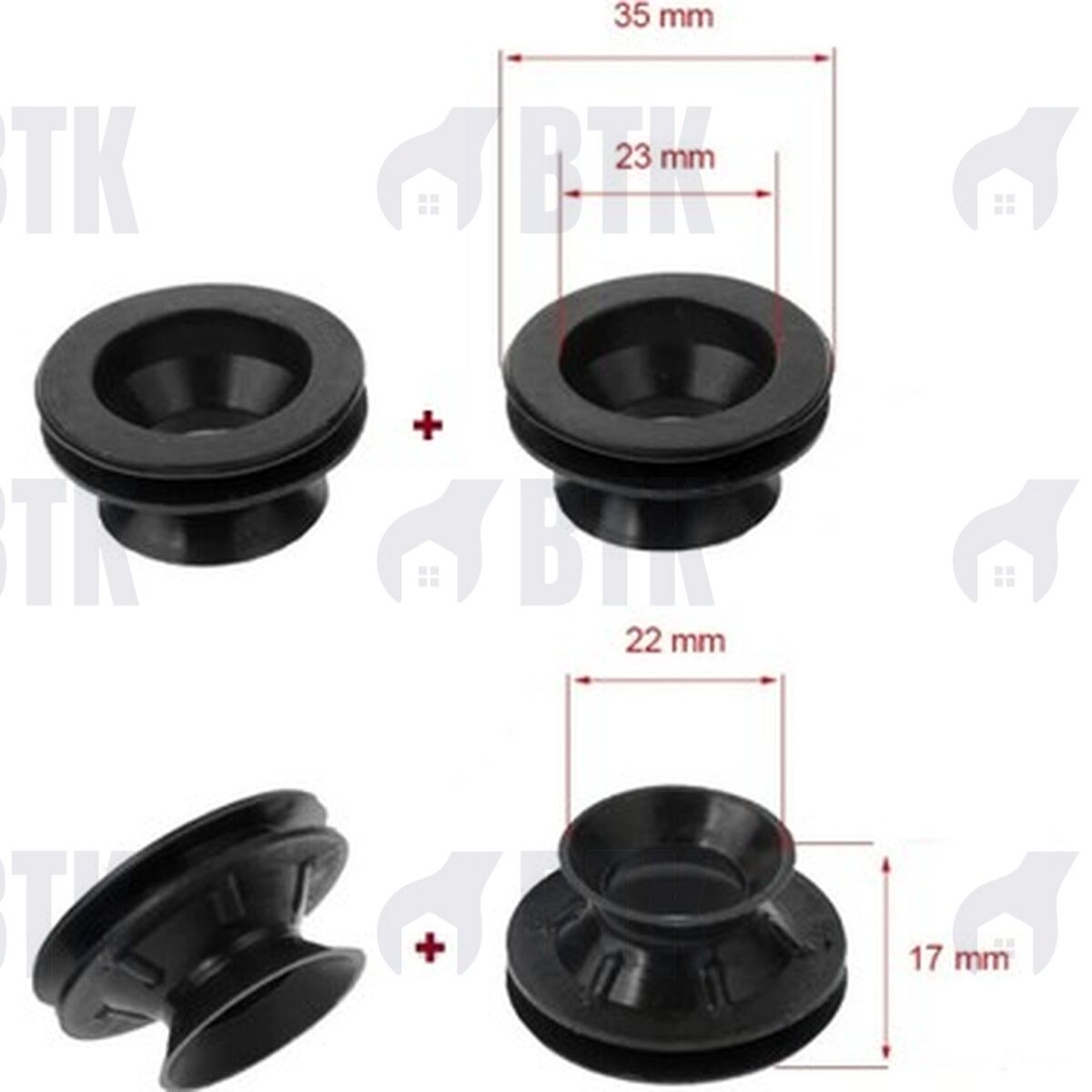 Ocak & Fırın Düğme Sızdırmazlık Alt Contası No: 05