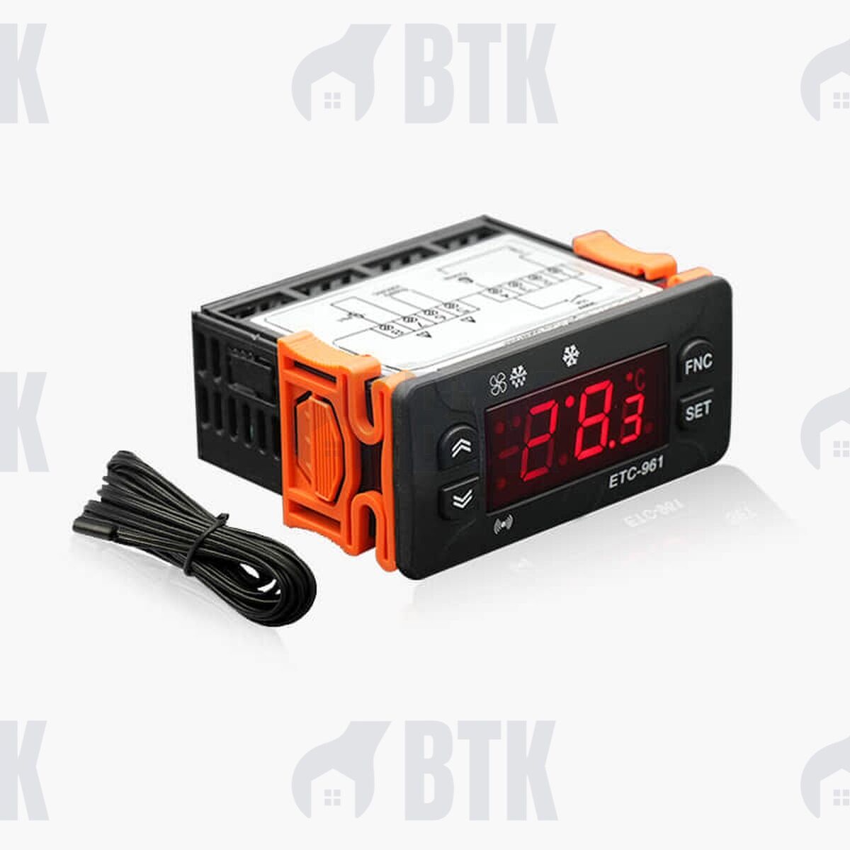 Techsun ETC-961 Tek Sensörlü Dijital Termostat