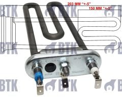 Ariston Çamaşır Makinesi Rezistansı Thermowatt 203 MM 2000W-230V (Termikli)